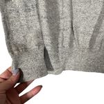 J.Crew Gray Long Sleeve Cotton Crew Neck Pullover Sweatshirt Women Sz M Photo 3