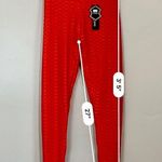 Women’s Butt Lifting Yoga Activewear Pants Leggings Red NWT Photo 9