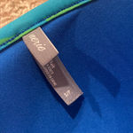 Aerie Perky Triangle Bikini Top Blue Floral S Photo 3