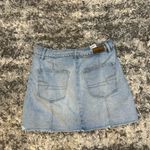 American Eagle  Front Button Denim Mini Skirt Photo 1