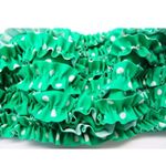 Victoria's Secret VS Kelly Green Polka Dot Bandeau Bralette Tube Top Photo 2