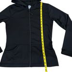Black Light Breathable Hoodie Zip Up‎ Jacket Size XS Photo 3