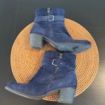 Earth Origins  Blue Suede Ankle Boots Photo 9
