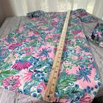 Lilly Pulitzer  Harriet Mandevilla Baby Paradise Petals Terry Dress Womens Size M Photo 7