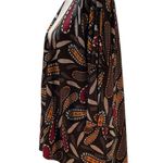 LuLaRoe Black Multi-Color Paisley Print Open Front Short Sleeve Cardigan Size S Photo 5