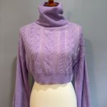 Free People  Riviera Cashmere Turtleneck Cropped Oversized Sweater, size xs Photo 3