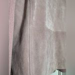 Vintage Fabio Dusty Pink Soft Genuine Leather Women’s Ribbed Sleeve Jacket Sz XL Photo 9