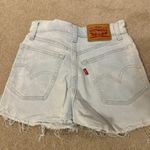 Levi's Levi’s high rise bleach wash jean shorts Photo 1