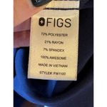 FIGS Top Womens Small Blue V Neck Short Sleeve Classic Fit Medical Scrub Casma Photo 9