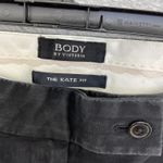 Victoria's Secret Body by Victoria The Kate Fit Pants Size 6 Solid Black Bootcut Cotton Photo 3