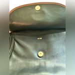 Vintage Peruzzi Black & Brown calfskin Crossbody Handbag Women's Bag Photo 5