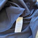 Athleta Navy Blue  long sleeve athletic dress Photo 4