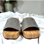 Jessica Simpson  Rexile Silver Shimmer Sand Sandals Silver 7 Photo 11