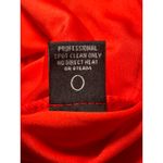 MSK Red Metallic Gold Pleated Halter Maxi Dress Women's 14 Formal Evening Gown Photo 7