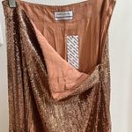 Urban Outfitters long copper sequined skirt NWT Medium Photo 2