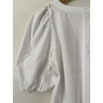 Madewell NWD  Puff Sleeve Tee White Size Small Photo 4