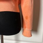 c'est toi ORANGE SHERBET VELOUR VELVET ZIP UP HOODIE Photo 3