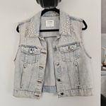 Ci Sono  Denim Vest Size L Photo 0