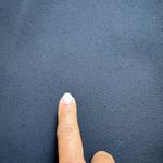 Vince Viscose Blend Silk V-neck Trim Short Sleeves Black Shift Dress Size L Photo 10