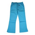 Authentic Cherokee Workwear Cherokee Workwear Set Womens XS Flare Pant and Round Neck Top Scrubs Drawstring Photo 4