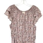 Universal Threads Universal Thread Lilac Ruffle Prairie Maxi Dress Large Photo 1