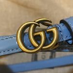 Gucci  GG Mousse Top Patent Leather Belt size 85 Photo 2