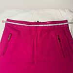 Kate Spade  Hot Pink Skirt with Gold Zipper Details Photo 4