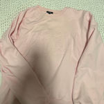 The Bar  Varsity Sweatshirt Light Pink Photo 0