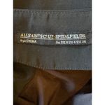 ALLSAINTS Dress Women 4 Brown Black Silky Lacyn Colorblock Panel Mini Shift Photo 7