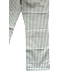 AMERICAN EAGLE Tomgirl Striped Distressed Jeans Size 18 Long Blue Photo 3