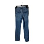Good American ‎ Jeans Women 26 Blue Soft Tech Good Legs Distressed Straight Photo 3