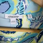 Chico's  Zenergy UPF Knit Paisley Dress Size 3 XL Multicolor Polo Stretch Resort Photo 7
