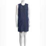 Theory Women’s Cotton Chambray Utility Dress Size P (Equivalent to Size 00/0) Photo 1