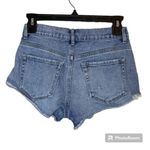 Bullhead Denim Co . Distressed High-Rise Denim Shorts Size 25 Photo 1