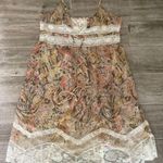 Johnny Was - 4Love and Liberty Sz S Sheer Lacy Silk Dress Photo 0