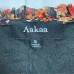 Aakaa You Better Believe It Brown Floral Long Sleeve Mini Dress Sz.S NWT Photo 4