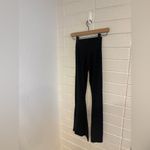 Aerie  offline high waisted crossover flare leggings in black Photo 2