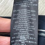 Tory Burch Wool Blend High Rise Crepe Navy Blue Pants Size 18 Photo 2