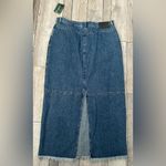NEW with Tags! VINTAGE Polo Ralph Lauren Womens Jean Skirt Blue Denim Long Maxi Size 14 Photo 1