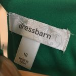 Dressbarn Chain Neck Sleeveless Sheath Dress Keyhole Back Womens Sz 10 G… Green Photo 1