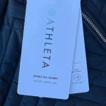 Athleta NWT  Apres Ski Short Shorts Black Size 4 Photo 1