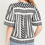 Old Navy  Geo Print Blouse, Like New! Photo 1