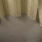 ZARA  Trafaluc Ivory Fringe Sweatshirt Top S Costal Cowgirl Western Festival Photo 4