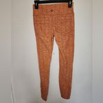 prAna  Womens Leda Pants Legging size XS Orange inseam 26.5 hemp organic cotton Photo 1