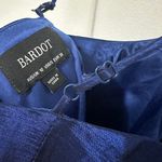 Bardot Navy/Cobalt blue ruffled spaghetti straps minidress Photo 4