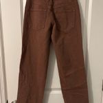 PacSun  Pacific Sunwear Brown Low-Rise Boyfriend Jeans, Sz 23 Photo 2