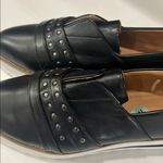 Olivia and Kate faux leather metal stud embellished ladies VEGA loafers 8.5 White Photo 3