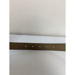 Talbots Nautical Striped Anchor Belt Leather Lining Size XL Anchors Preppy Photo 3