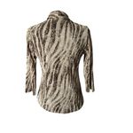 Dana Buchman  3/4 Length Top, Animal Design Size Small Photo 4