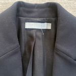 Vince  Classic Black Blazer Double Breasted Relaxed Fit Viscose Blend Size Small Photo 2